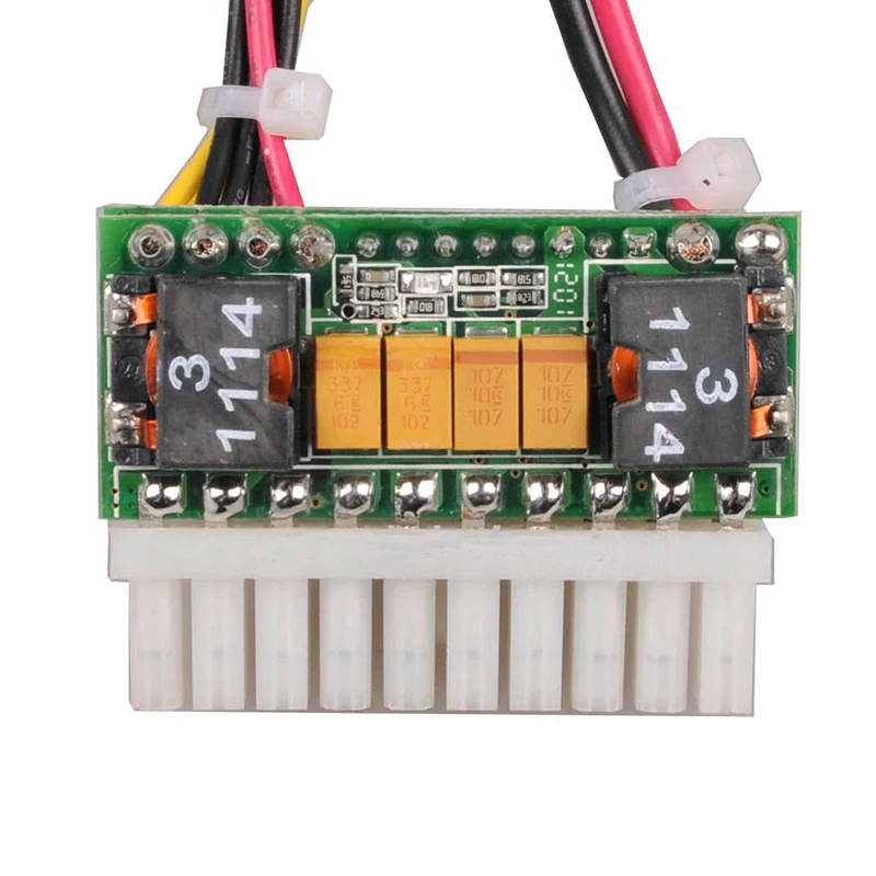 6Pin DC 12 В 120 Вт 24PIN Pico PSU ATX выключатель БП для авто HTPC Mini ITX ~ DC-ATX силовой модуль