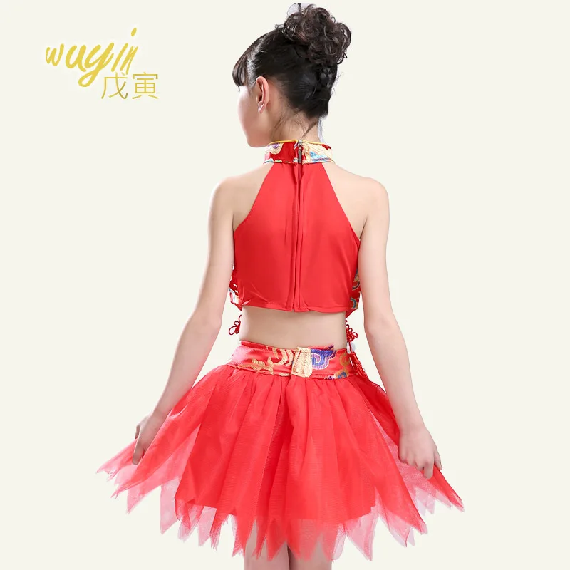 Детские костюмы передник для девочек платье с вуалью народных танцев Одежда