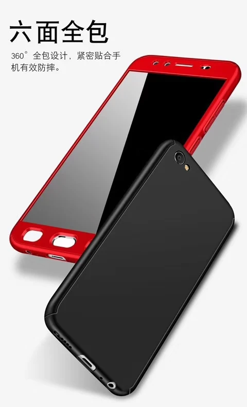 free gift Tempered film/case For huawe honor 10 9 litt 360All-inclusive hard shell phone case for huawei |