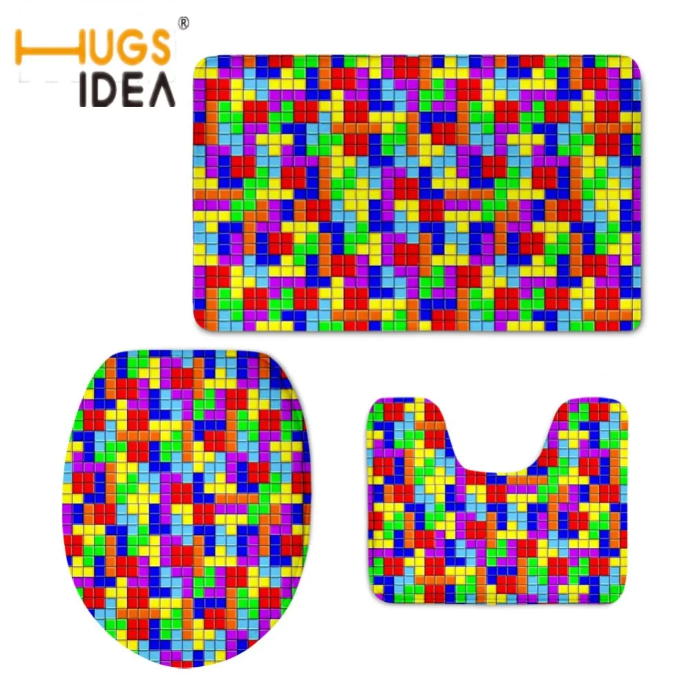 HUGSIDEA Винтаж в африканском стиле Стиль домашний декор Чехлы для сиденья унитаза