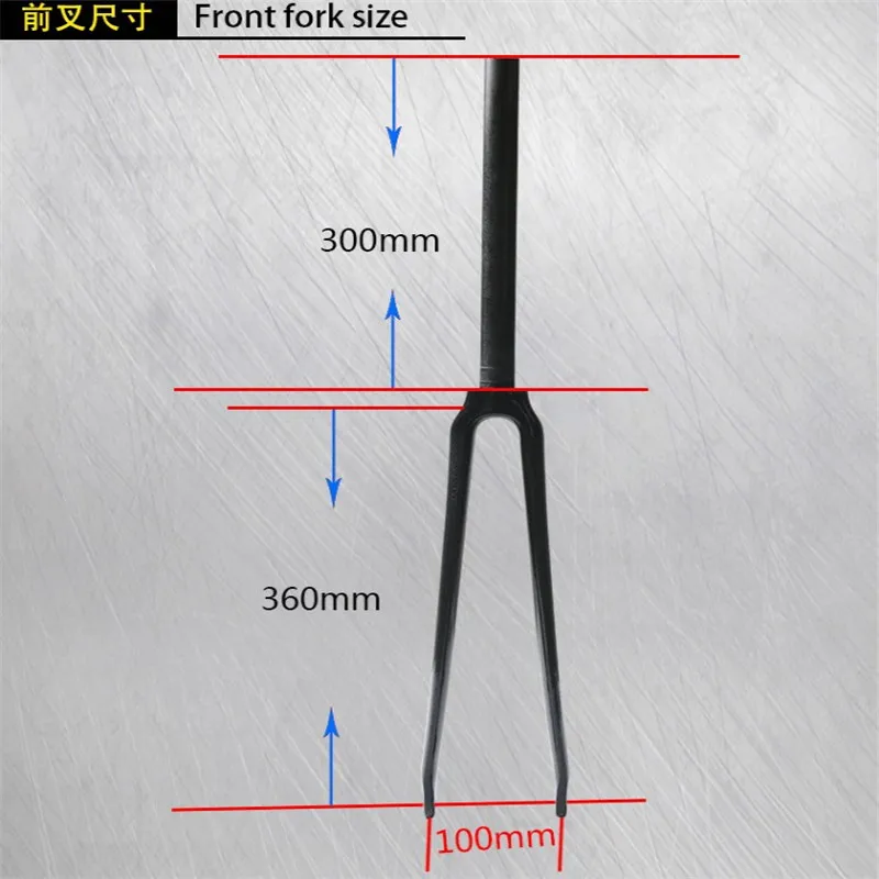 New Road Bike Carbon Fork 700C*28.6mm Bicycle Forks Fixed Gear Track Front 3K 12K UD Glossy Matte | Спорт и развлечения