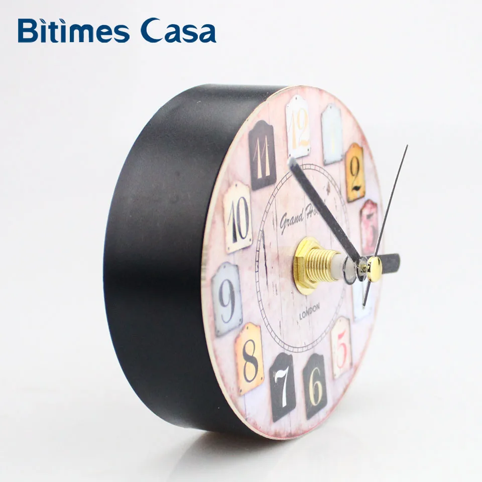 Bitimes старинные настенные часы на холодильник магниты часы на холодильник стикер s настенные часы магнитный стикер для холодильника украшение дома