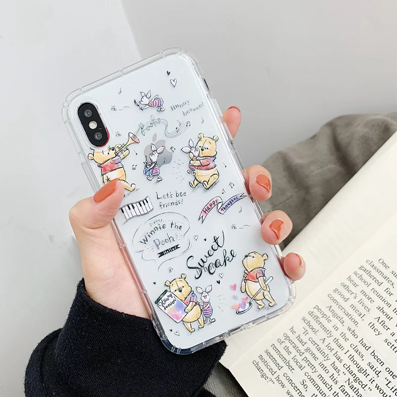 Мягкий прозрачный чехол из ТПУ для iPhone XS Max XR X 6 6S 7 8 Plus |