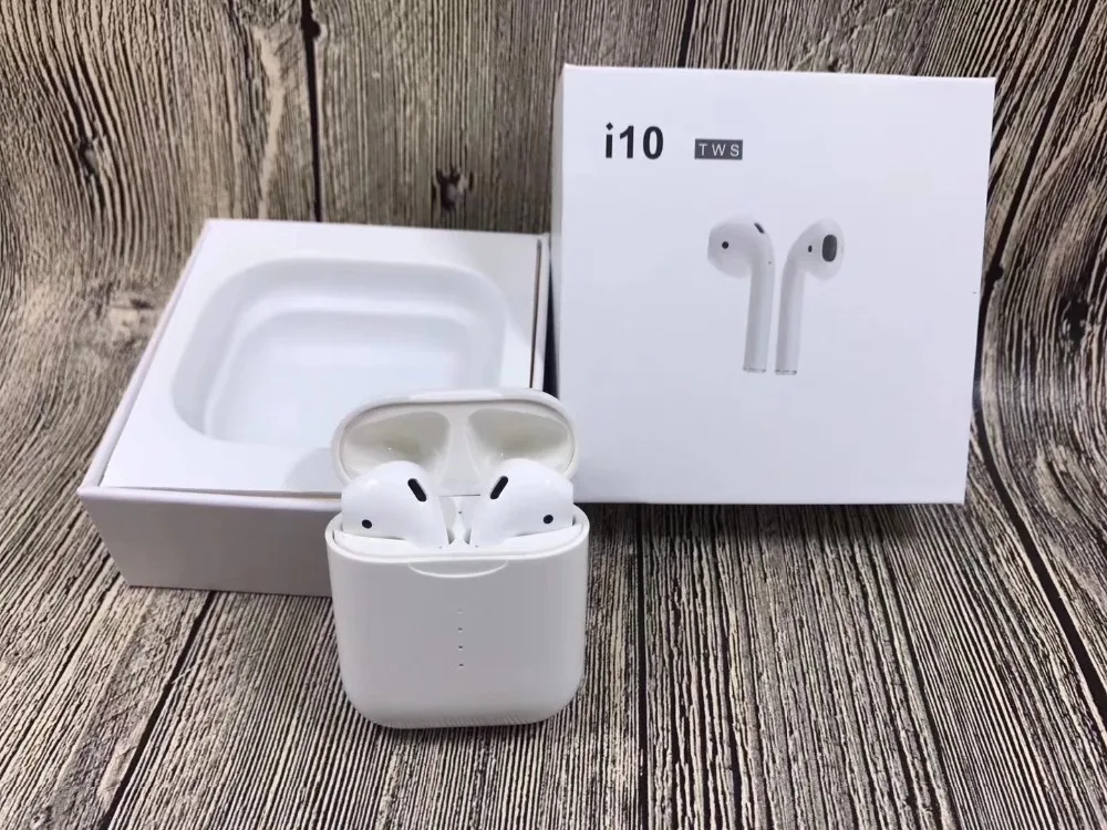 I10 наушники вкладыши tws Bluetooth Беспроводной 5 0 с сенсорным управлением гарнитура