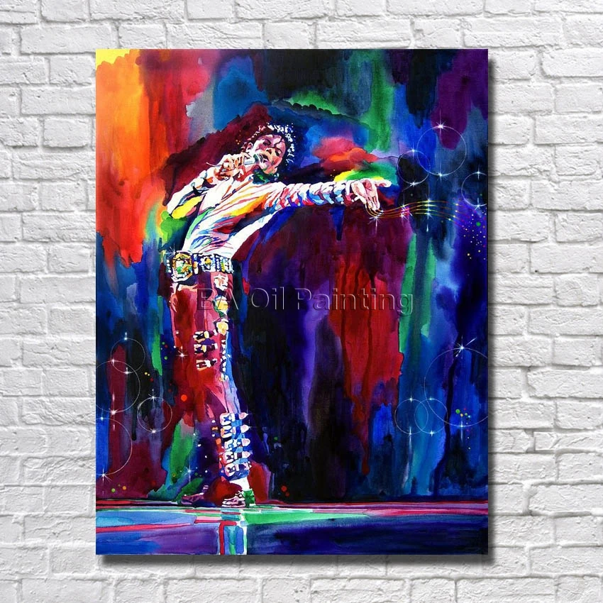 

Modern Free Shipping 100% Handmade High Quality Abstract Man Oil Painting Pictures for Home Decor Nice Gifrs No Framed