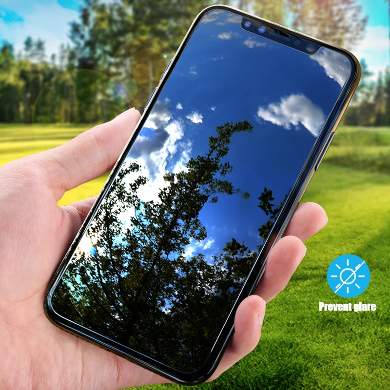 2 шт. 9H защитное закаленное стекло для iPhone 6 7 5S se 6s 8 Plus X Xs Max Xr Защитная пленка