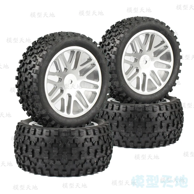 4 шт. Nanda HPI HSP 94166 94177 85 мм шины для внедорожников резиновые металлические
