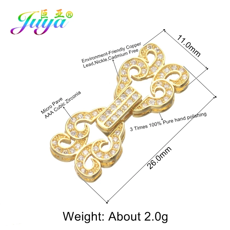 Женские застежки Juya украшение из натуральных камней и жемчуга|fastener clasp|jewelry making