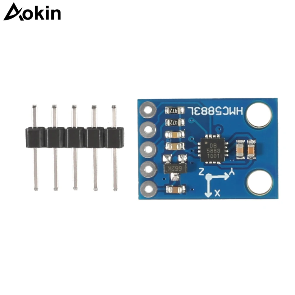 IIC/I2C GY 273 DB5883 3 осевой компас магнитометр датчик модуль платы для Arduino 5 В