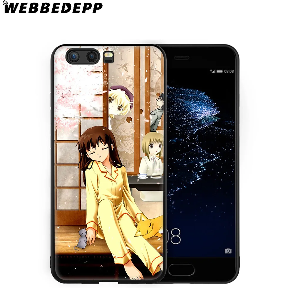 WEBBEDEPP Fruits Basket Anime Soft Case for Huawei P8 P9 P10 P20 P30 Lite Pro P Smart Z Plus 2019 Y6 Prime 2018 2017 Mini |
