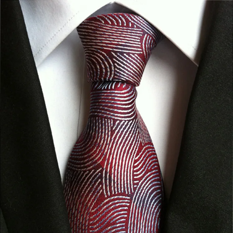 Высококачественный Шелковый Полосатый мужской галстук 100% популярный мужской цветочный деловой стиль Модный повседневный деловой галстук ... от AliExpress WW