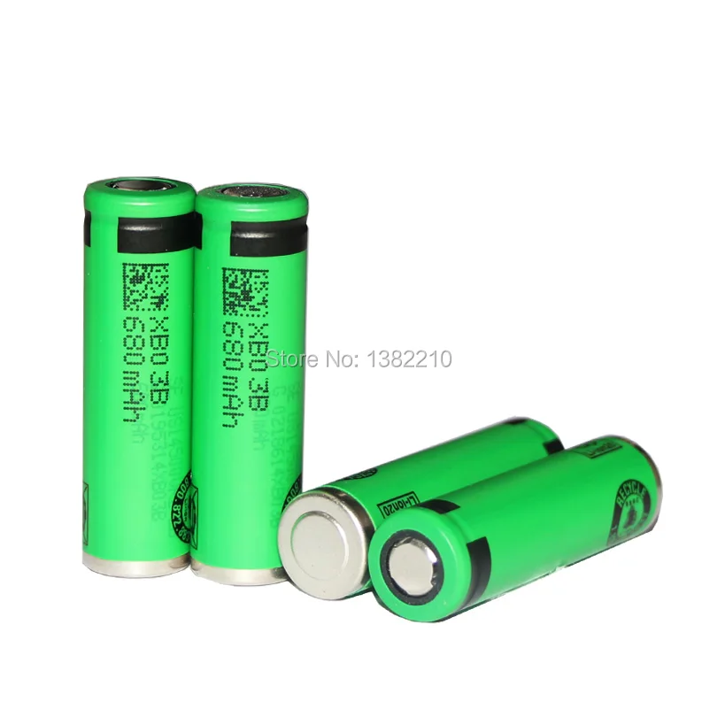 2 шт./лот, 3,6 V 14500 US14500VR2 680mAh литий-ионная батарея для sony