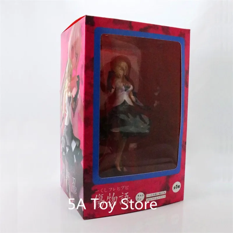 Фигурка аниме Monogatari Kizumonogatari Oshino Shinobu 17 лет Ver ПВХ фигурки героев коллекционные