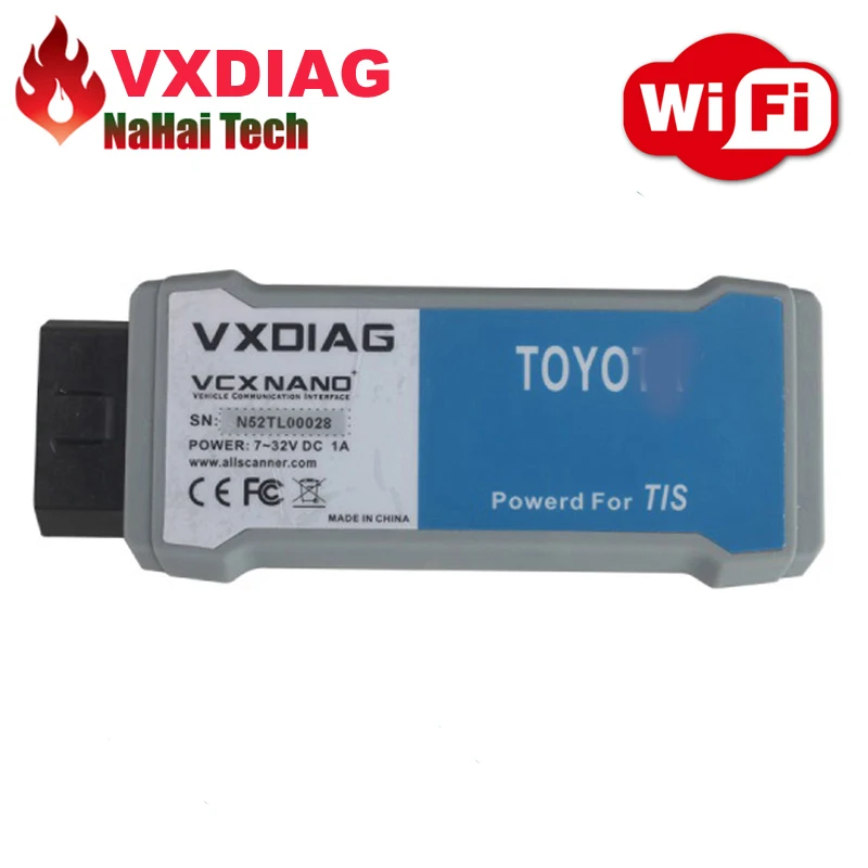 Оригинальный диагностический инструмент VXDIAG VCX NANO для игрушек OTA TIS совместимый с