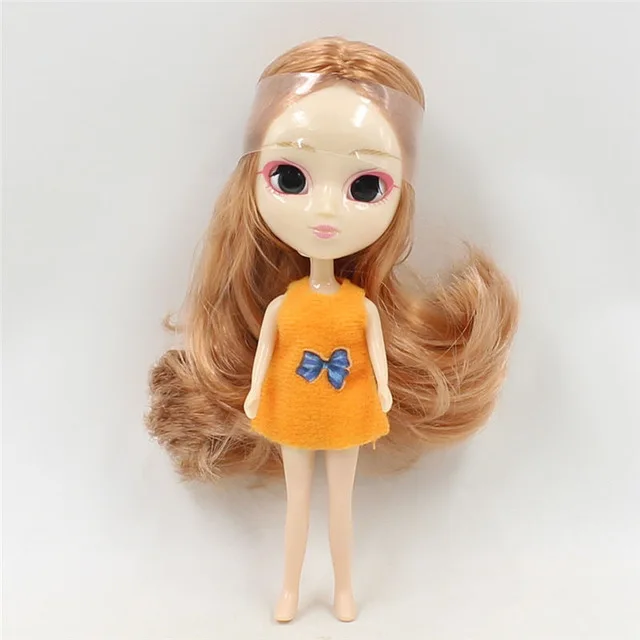 DBS blyth мини кукла bjd 10 см аниме игрушка одежда случайный высота|Куклы| |