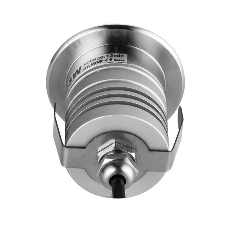Водонепроницаемый светодиодный светильник из нержавеющей стали 12 В IP68 для