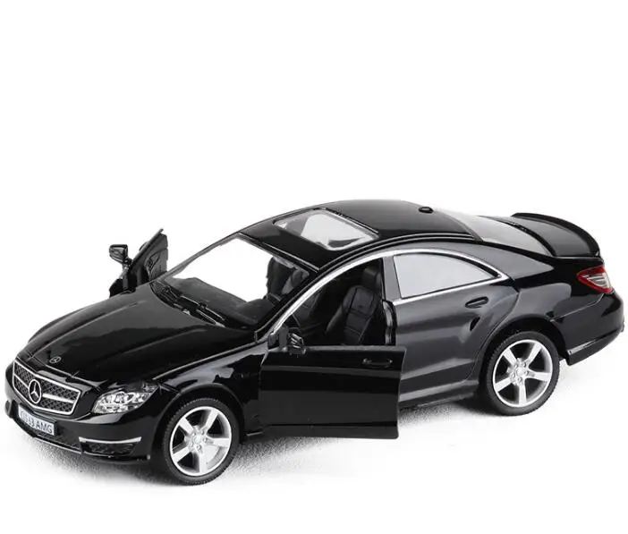 Модель автомобиля CLS63 из сплава модель с двойной дверью Игрушечная машина