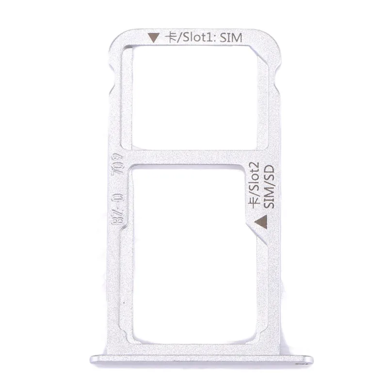 Mate 9 White IPartsBuy для huawei mate 9/P10 лоток для sim-карт и SIM+ лоток для карт памяти Micro SD - Цвет: Mate 9 White