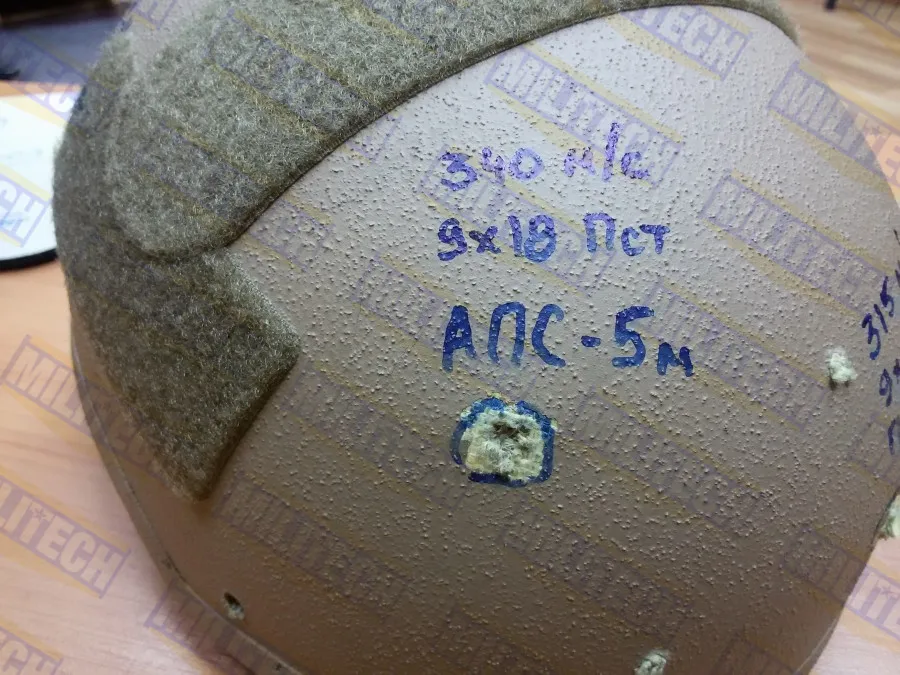 Детализированный отзыв клиента из России о баллистическом шлеме MILITECH на наш