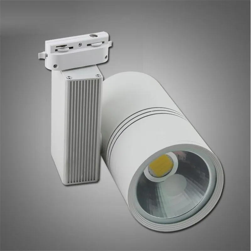 LED Track light 30W AC85-265V Lighting Retail Spot Wall Lamp Rail Spotlights Replace Halogen Lamps White/Black | Лампы и освещение