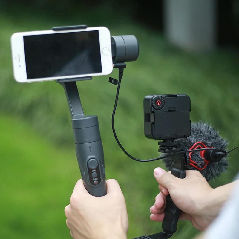DJI Osmo мобильный телефон 3 2 видео Настройка микрофон L кронштейн светодиодный