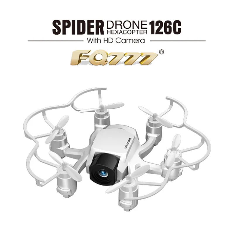 FQ777 126C 2 4G 4CH 6 Axis Gyro Безголовый режим 360 градусов Поворот с HD Камера Квадрокоптер