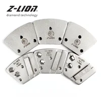 Z-LEAP Diamond Grinding Disc Metal Bond Concrete Floor Polishing Pad Removing Adhesive Epoxy Coating PCD Trapezoid Abrasive Tool