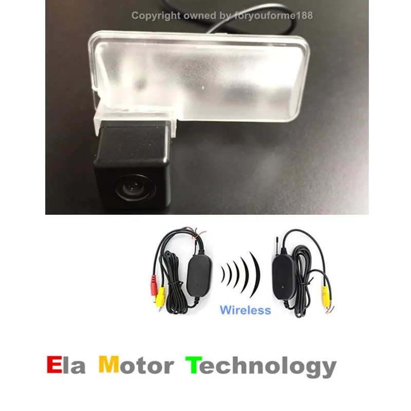 Беспроводная HD камера ночного видения для парковки автомобиля Subaru WRX / STi Wagon 2011 ~