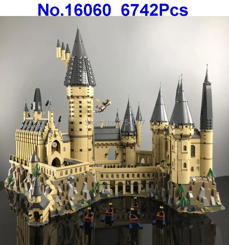 6742 шт Гарри волшебный замок школьные строительные блоки 71043 игрушки