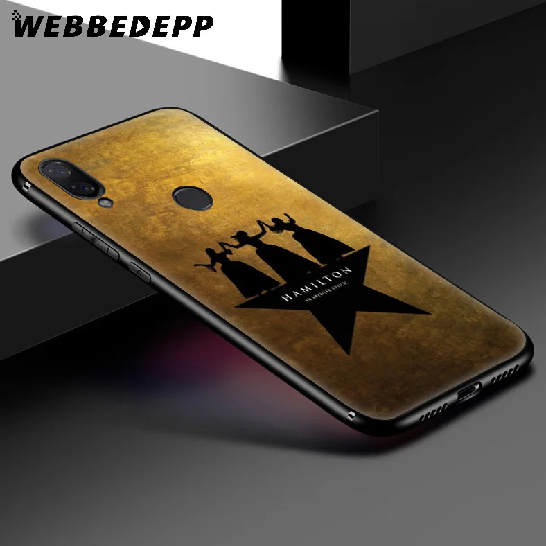 WEBBEDEPP Hamilton музыкальная лирика мягкий чехол для Xiaomi Redmi K20 7A 4A 4X 5 5A 6 6A S2 Note 8 4 7 Pro Plus