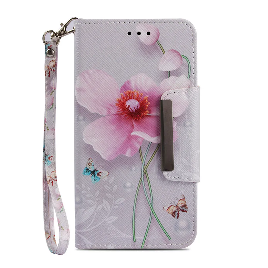 Чехол на СПС Coque samsung Galaxy J8 кожаный чехол для samsung Galaxy J4 J6 J8 плюс Чехлы бумажник с изображением персонажей из мультфильма для мобильного телефона чехлы - Цвет: 4