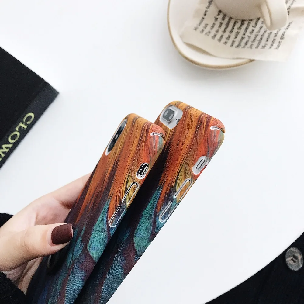 Чехол для телефона с покрытием "Рыбья чешуя" для Coque Iphone 7 Plus 6 6s 8, стильный корпус, чехол для телефона iPhone Xs, роскошный чехол max Xr с держателем для пальца.