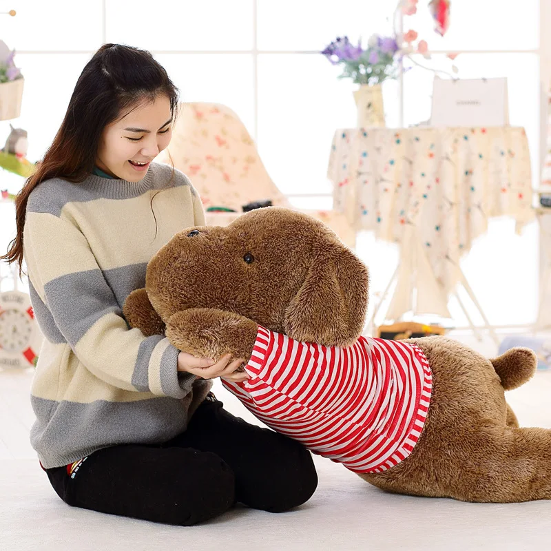 

Stuffed Plush Dog Toys Pillow Sleepping Doll Giant Stuffed Puppy Dog Soft Extremely Plush Animal Toy Pillow Kids Toys