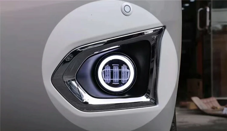 Для Nissan Y62 Patrol Armada 2013- аксессуары для автомобиля передняя противотуманная фара противотуманный светильник дневной ходовой светильник