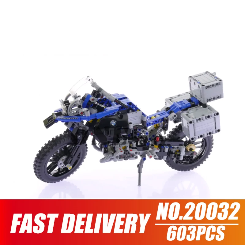 Строительные блоки BMW R 1200 GS Adventure 20032 Совместимость legoinglys technic 42063 кирпичи фигурки