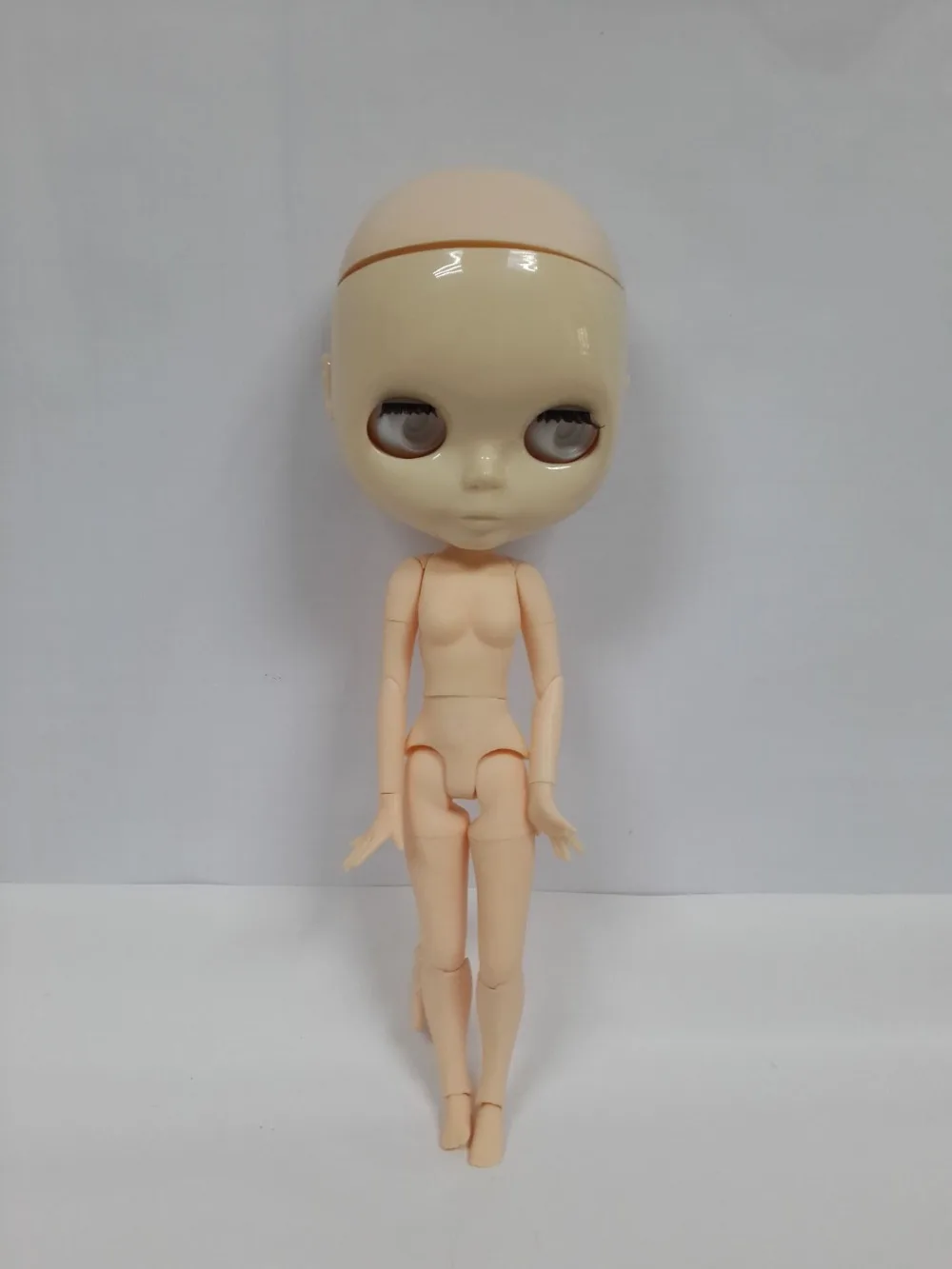 Кукла Blyth без волос, белая, розовая, черная кожа(WTUQ 612