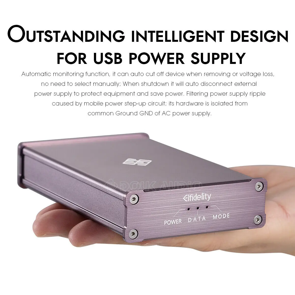 USB интерфейс усилитель мощности сигнала HiFi Блок питания фильтр очиститель для ПК ЦАП