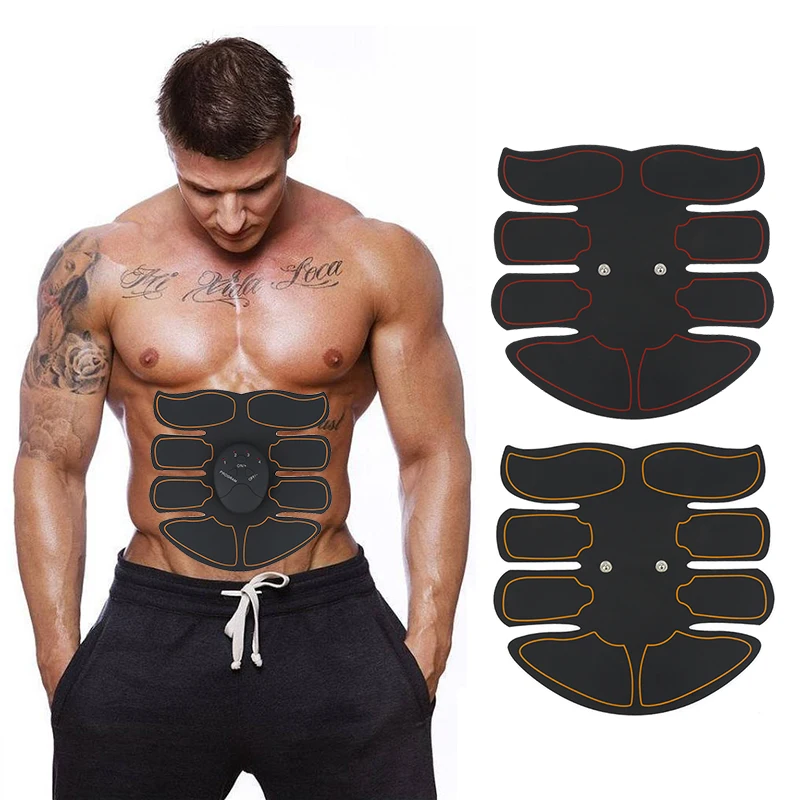 

Smart Abdominal Muscle Exercisera Trainer Sticker ABS Massager Stimulator Pad Exercise Fitness Sports Gear Equipment Tools