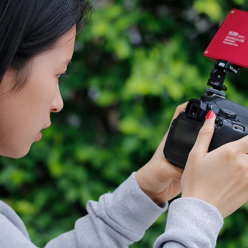 Светодиодный держатель для видеокамеры VIJIM 360 параномическая головка камеры с