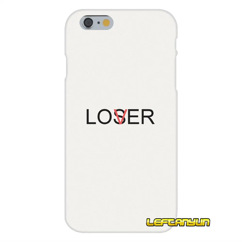 Забавные цитаты Loser Lover для Huawei P Smart Mate Y6 Pro P8 P9 P10 Nova P20 Lite Mini 2017 аксессуары чехлы