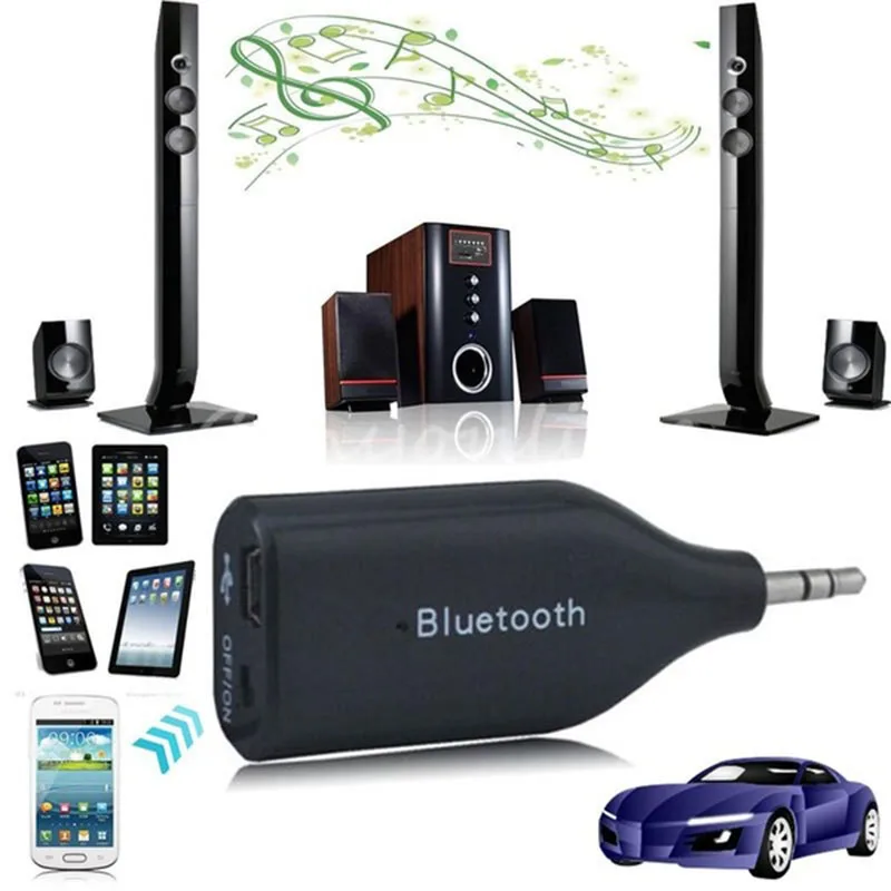 Мини USB Bluetooth беспроводной автомобильный комплект AUX приемник адаптер 3 5 мм аудио