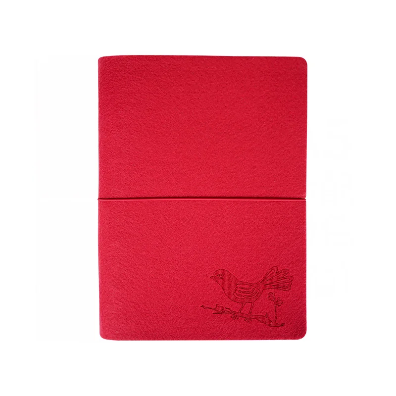 Red bird A5 A6 Блокнот с отрывными листами дневник план кольцо Биндер спиральный блокнот еженедельник Caderno Agenda школьные офисные принадлежности - Цвет: Red bird