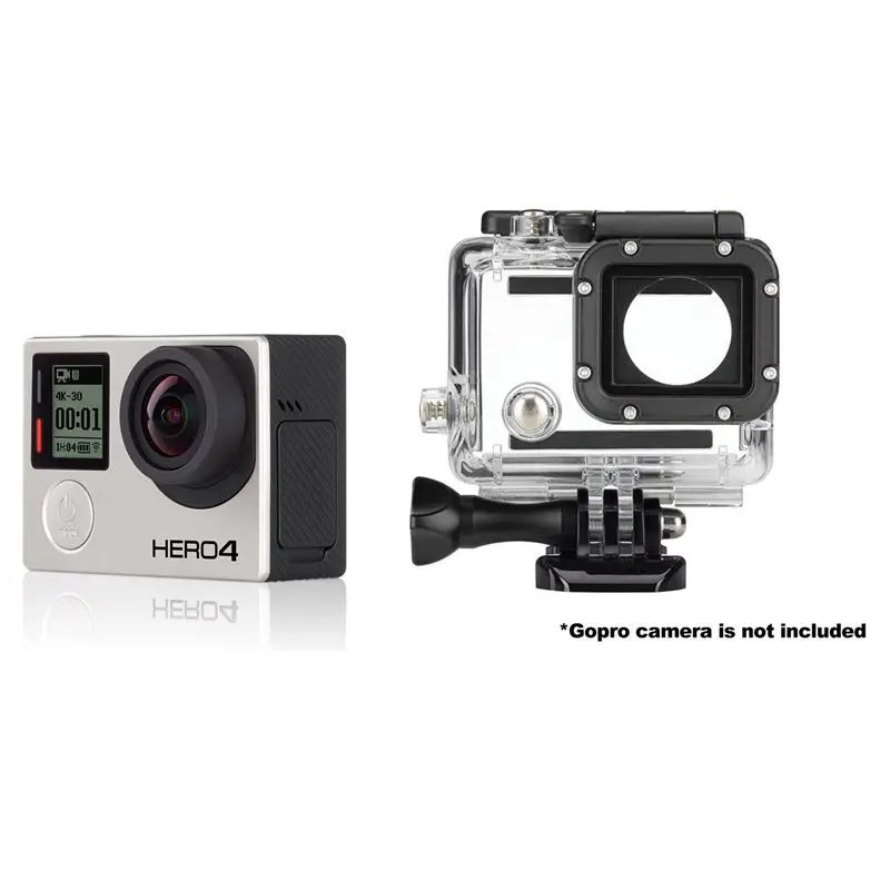 Водонепроницаемый защитный чехол для дайвинга GoPro Hero 3 + 4 Go Pro OZ|Чехлы экшн-камер| |