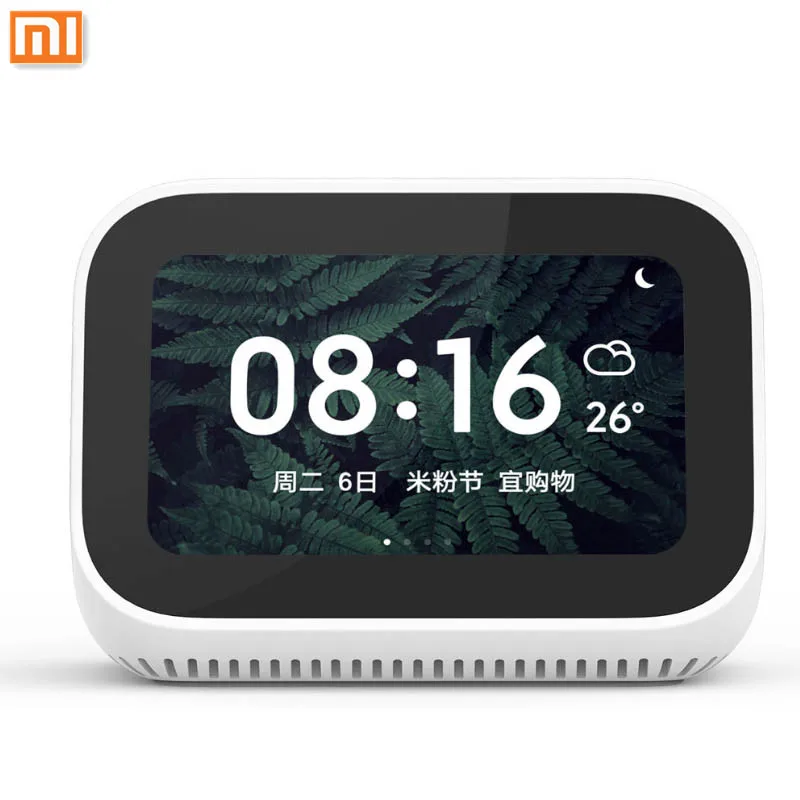 Xiaomi Xiao Ai сенсорный экран динамик белый искусственный интеллект Голосовое