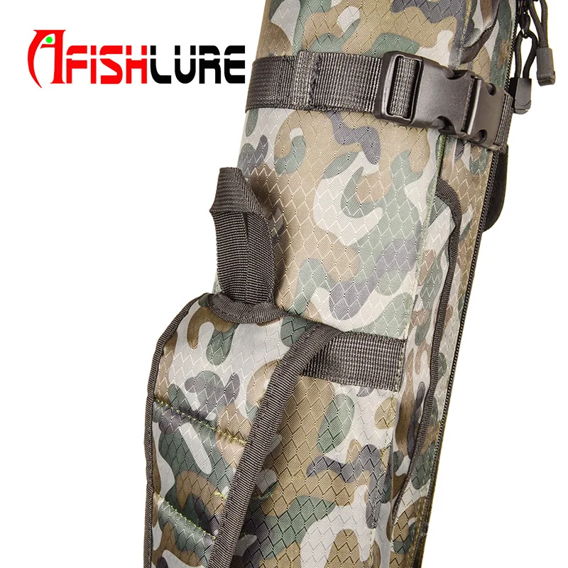 Afishlure двойная открытая трубка рыболовная плечевая сумка 1 2 м/1 3 м/m1.45м