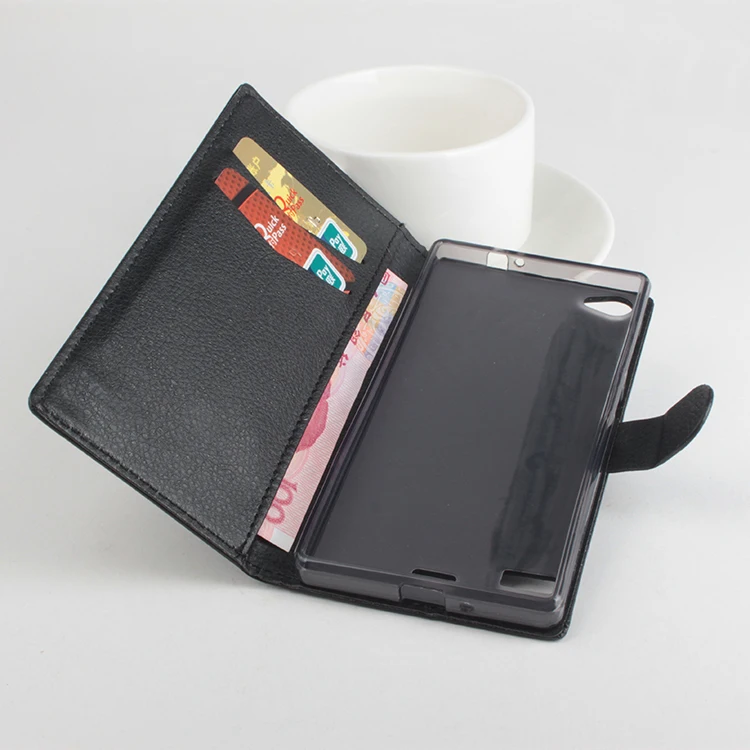 For Lenovo Vibe x2 Pro Phone Case Folio Flip Pure Color Lichee Pattern PU Leather Wallet Cover Cash/Card Slots sanheng | Мобильные
