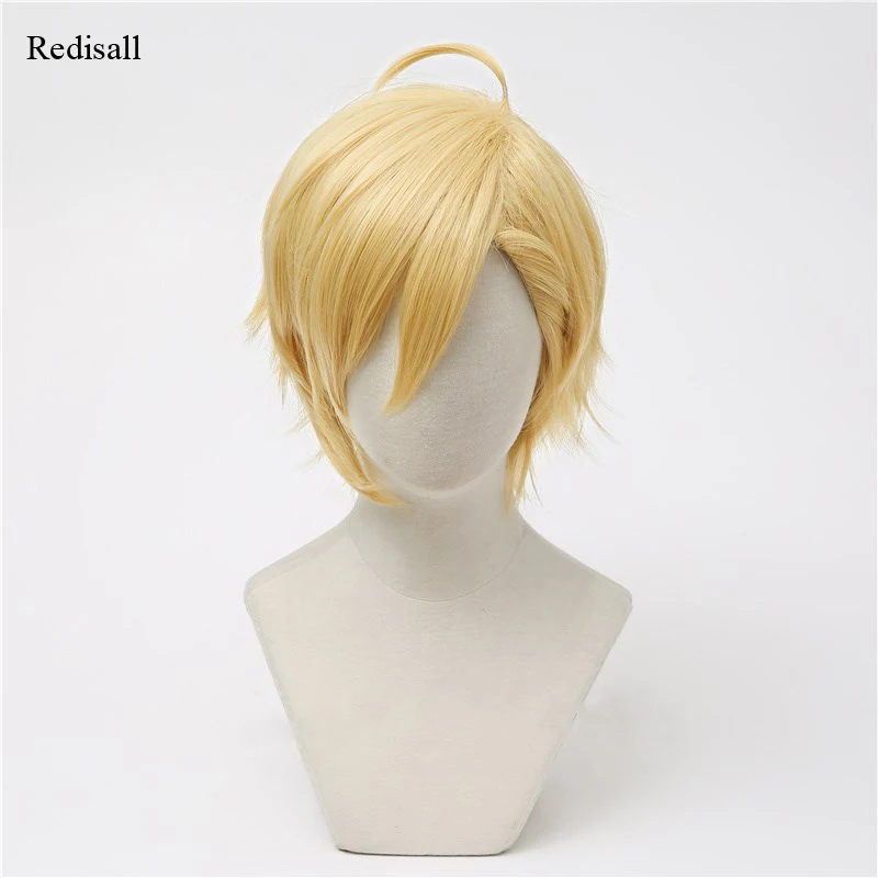 IDOLiSH7 Nagi Rokuya короткие золотые волосы косплей синтетические волосы ролевые игры Хэллоуин парик для взрослых