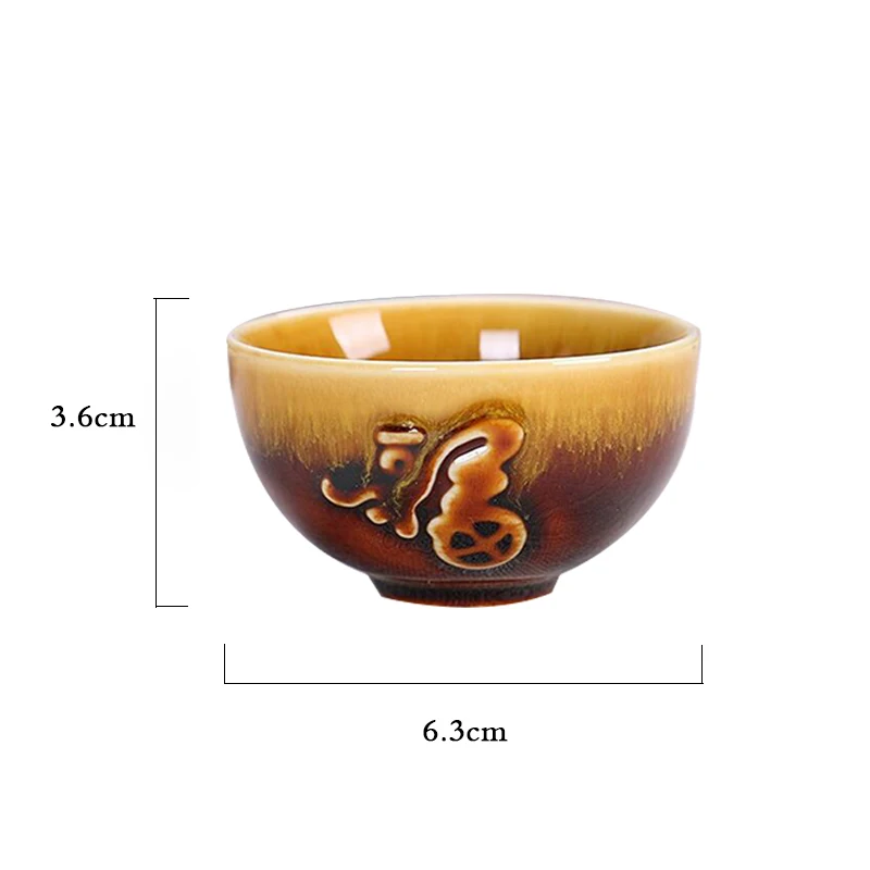 

S/11 Sky Blue Yao Bian Ceramic Teasets Automatic Tea Sets Slimming Tea Teapot Gaiwan Tea Cup