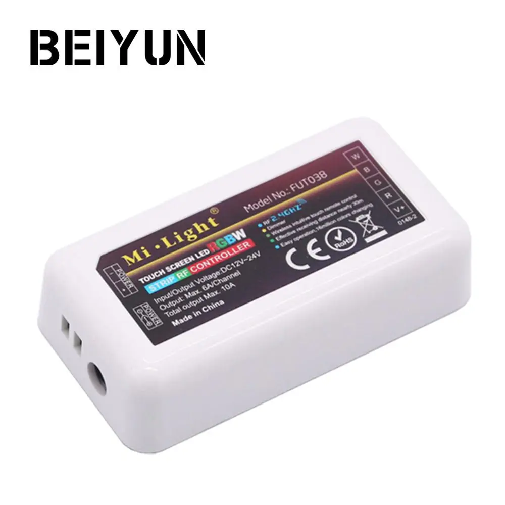 DC 12 V 24 2 4G беспроводной RF RGBW светодиодный контроллер с регулируемой яркостью для