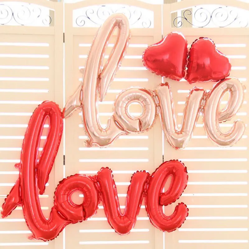 1 шт. Модный Романтический шар в форме любви сердца День рождения Свадебные